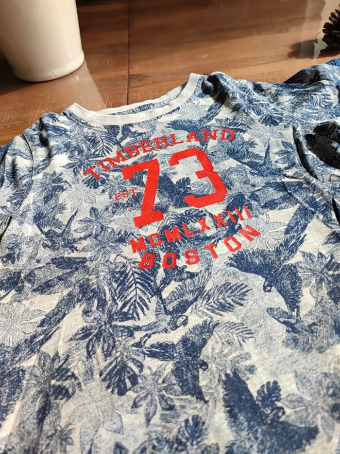 Lot de 2 tee-shirts Timberland 4 ans - photo numéro 2