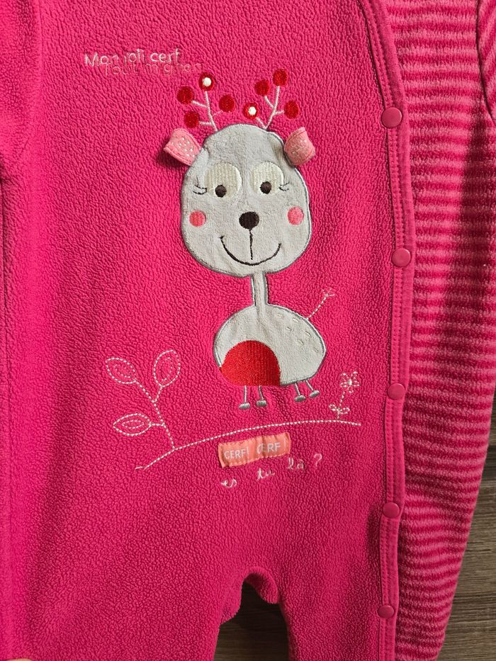Vêtement Bébé Fille - Pyjama - Tissaia - 9 mois - photo numéro 4