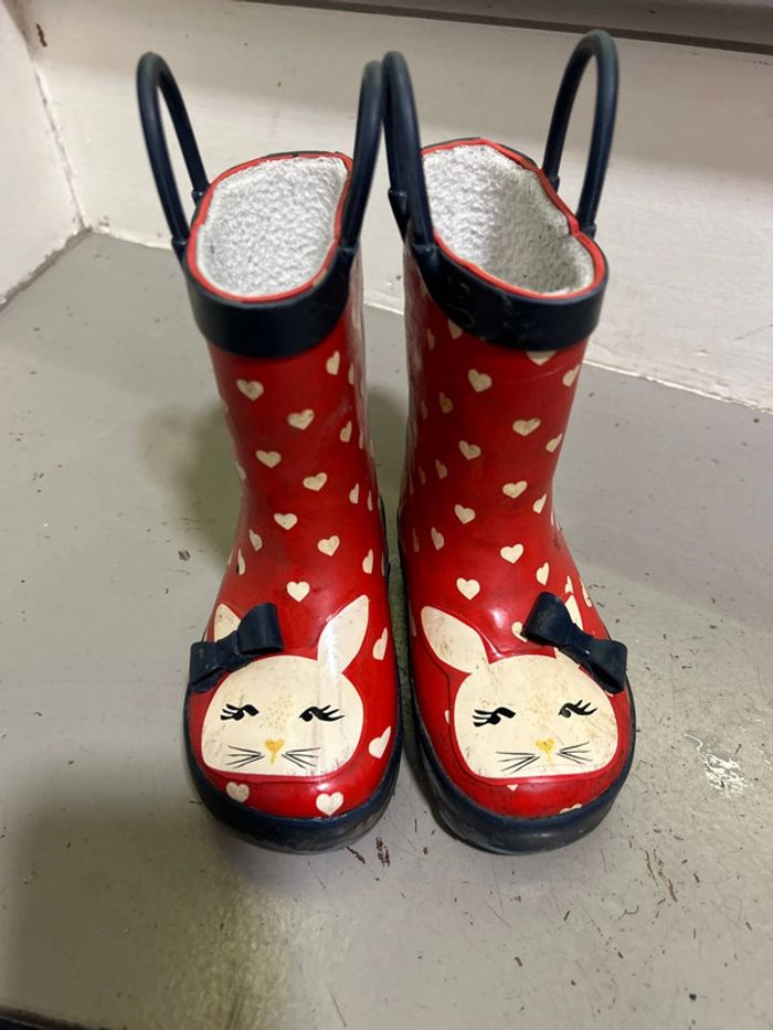 Botte de pluie fille Saxo Blues