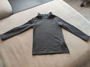 Sous pull gris orchestra 4 ans