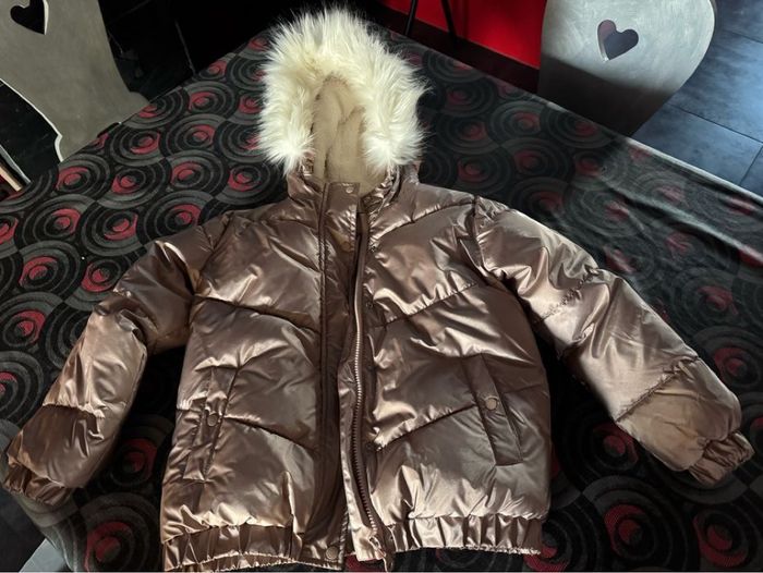 Veste doudoune rose - photo numéro 5