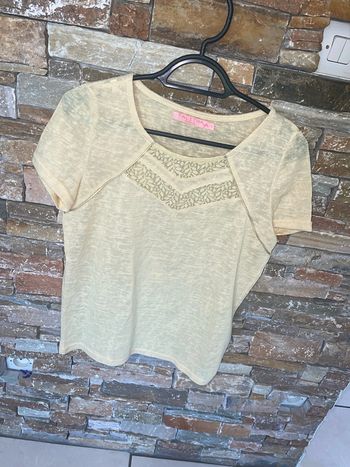 TEE shirt jaune