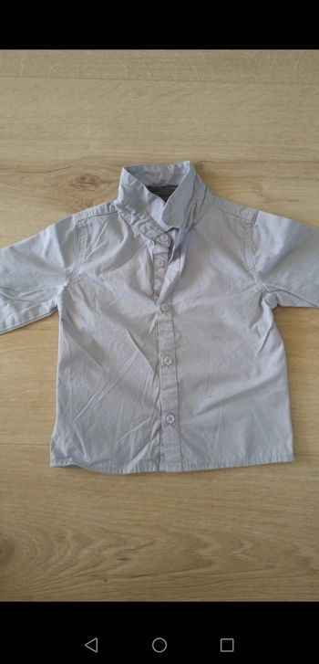 Chemise garçon 12mois