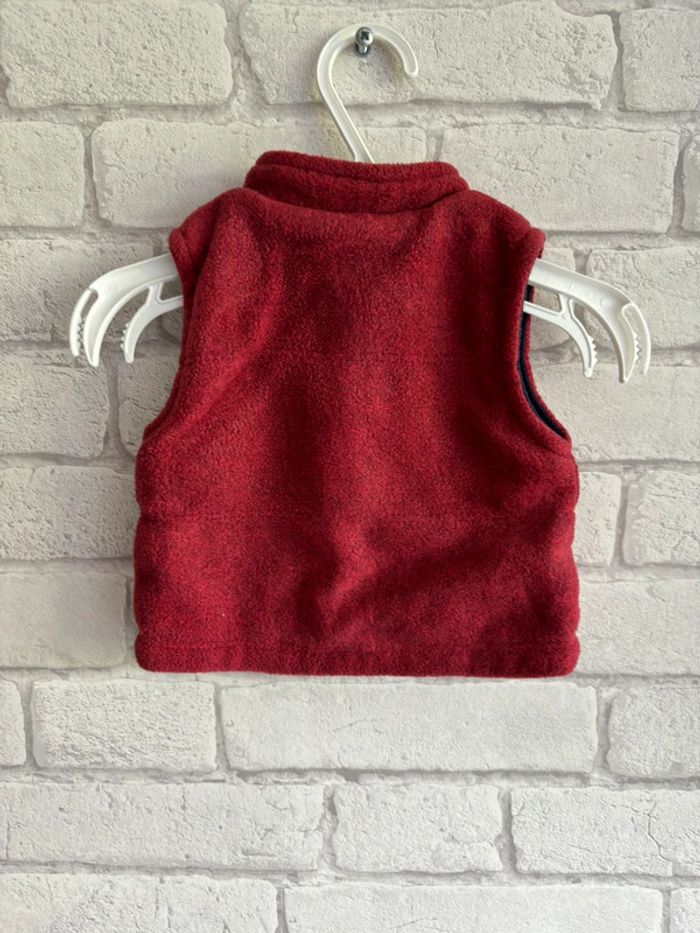 Gilet veste sans manche polaire absorba taille 3 mois - photo numéro 2