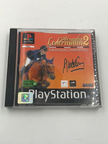 Jeu vidéo Alexandra Ledermann 2 sur console PlayStation 1