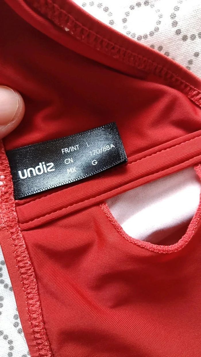 Haut de maillot de bain UNDIZ - Taille L - NEUF ! - photo numéro 5
