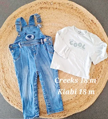 Ensemble 18 mois kiabi creeks