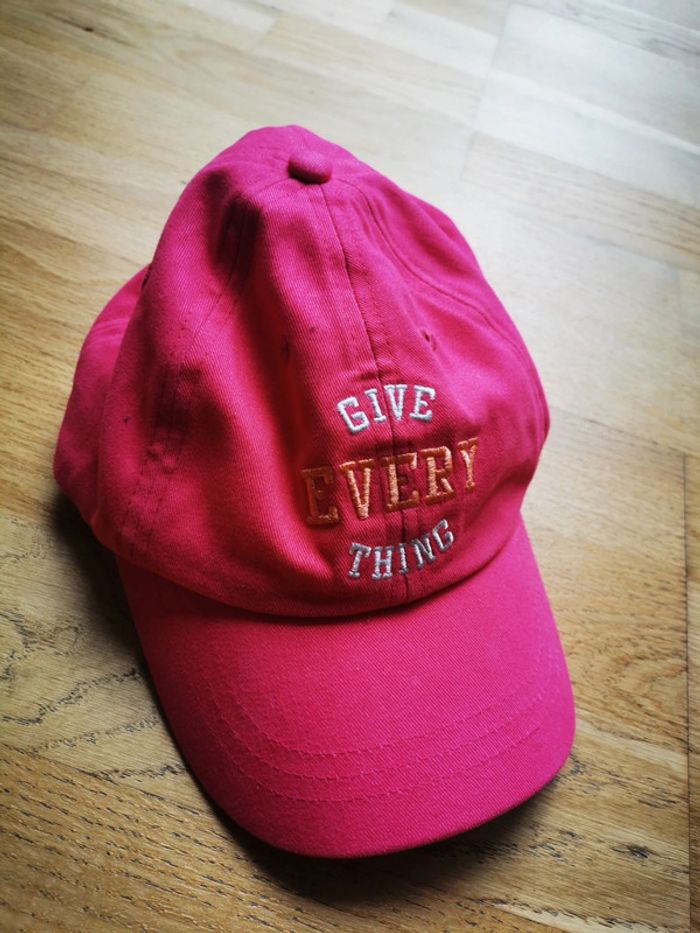 Casquette rose