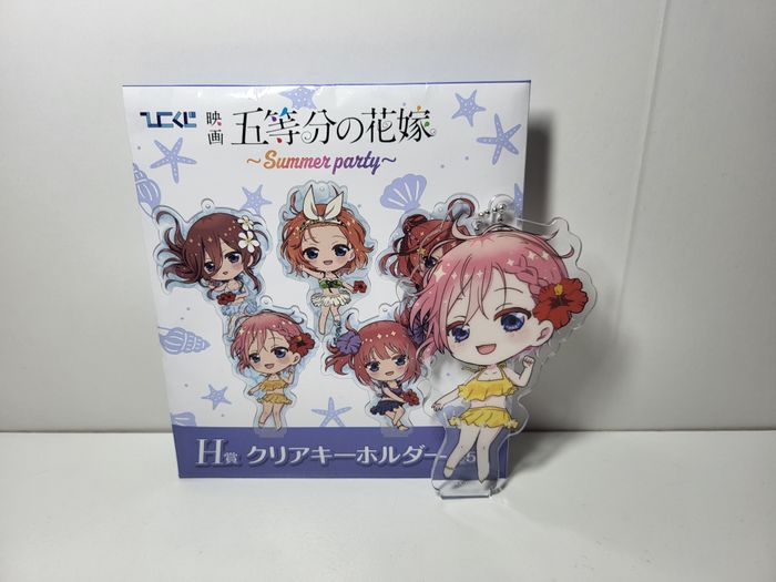 The Quintessential Quintuplets - Porte clé Stand Figurine Summer Party Ichika