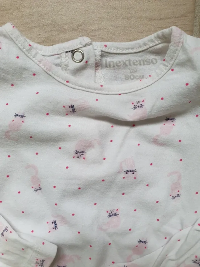 Lot tee shirt et robe 12 mois - photo numéro 5