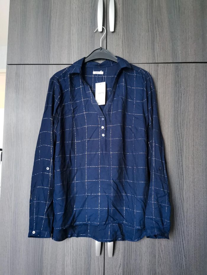 Blouse bleu marine - photo numéro 4