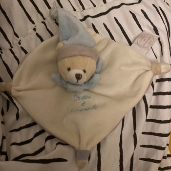 Doudou de secours plat ourson