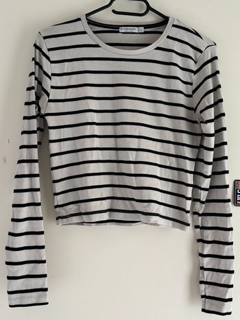 Top court marinière 