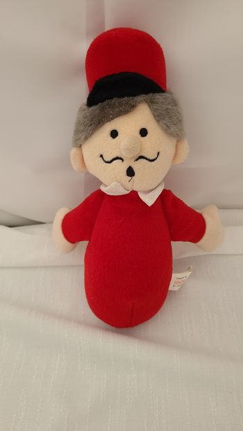 Doudou Peluche Grelot Personnage Bordeaux Egmont Toys