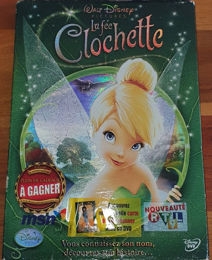 Dvd disney la fée  clochette numéro 93