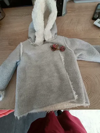 Manteau bébé fourré
