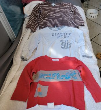 Lot de 8 Tee-shirts manches longues 3 ans garçon