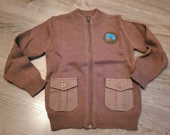 Gilet marron Tout Simplement 4 ans