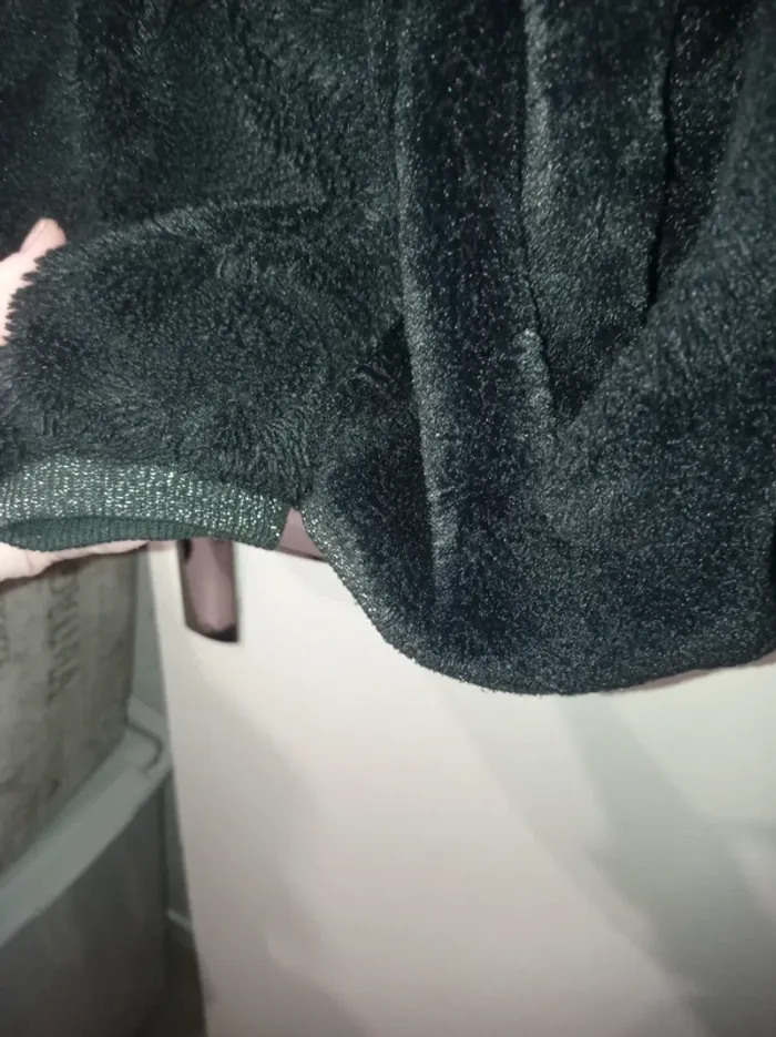 Veste épaisse toute douce noir - photo numéro 8