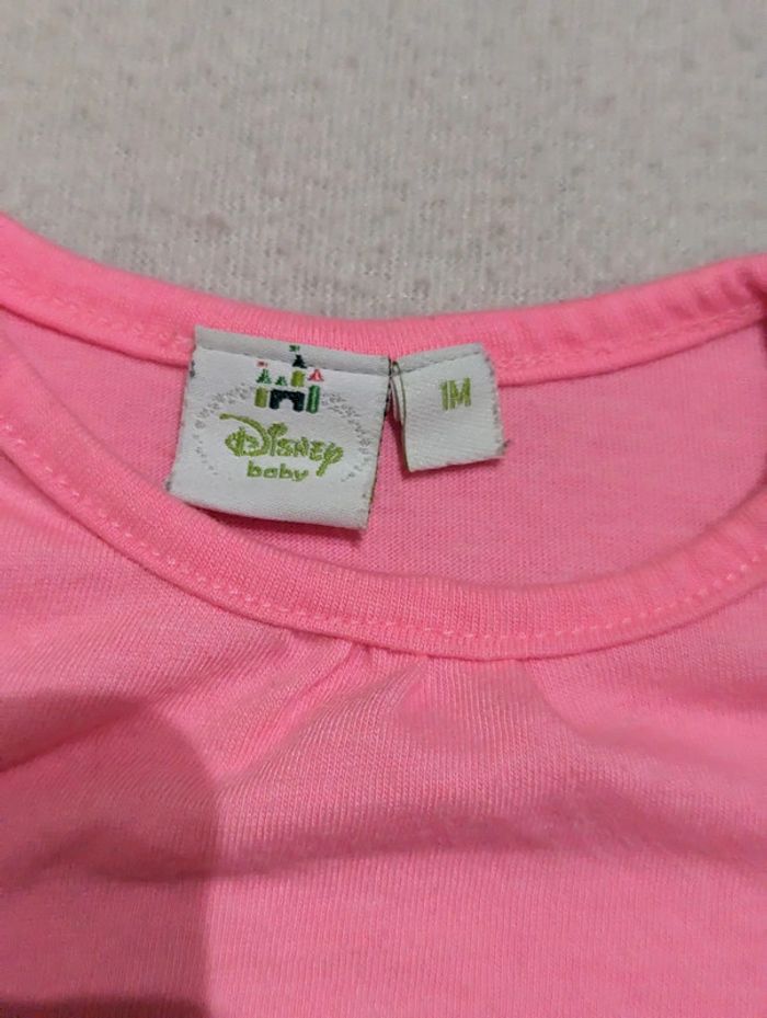 Lot 5 pièces bébé fille printemps été Disney 1 mois - photo numéro 4