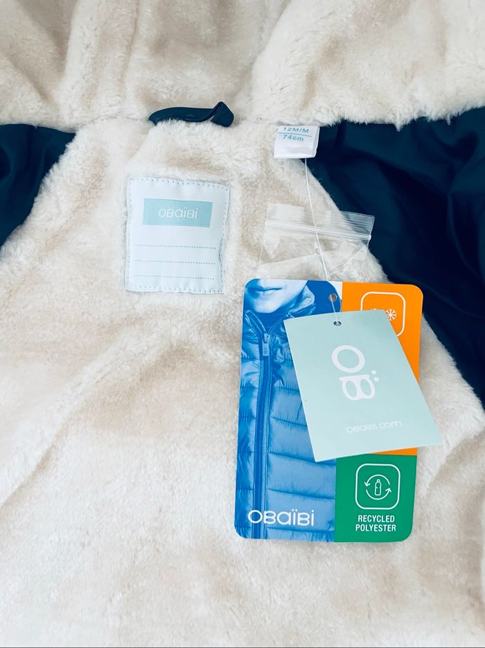 Manteau fourré Obaïbi 12 mois - photo numéro 6