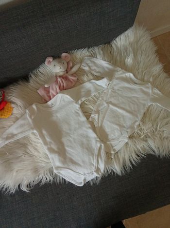 Ensemble deux body 3 mois manches longues