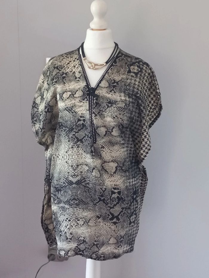 Blouse à motifs