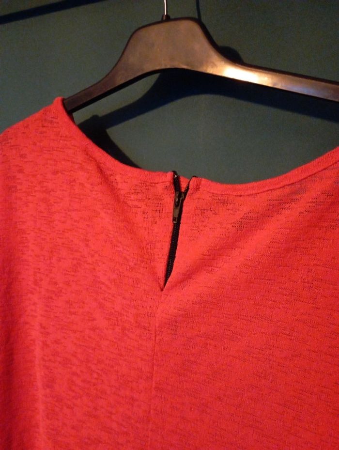 Tee shirt corail grande taille - photo numéro 3