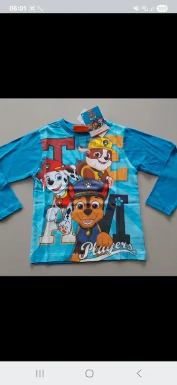 Tee shirt pat patrouille