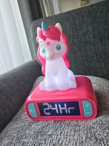 Réveil veilleuse licorne Lexibook 