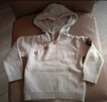 Pull à capuche