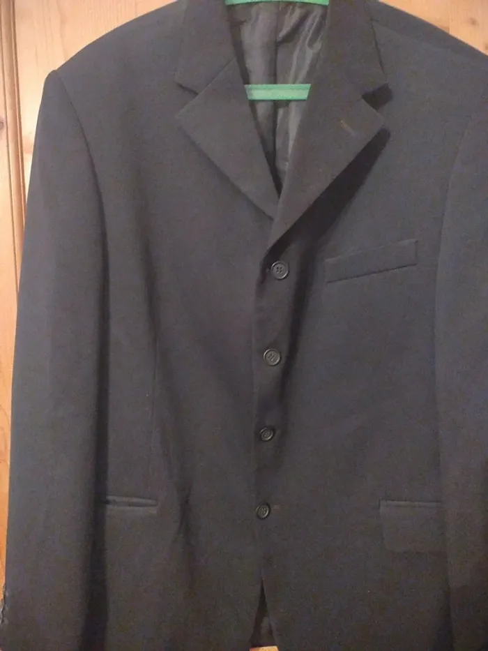 Veste Costume Homme noire - photo numéro 3
