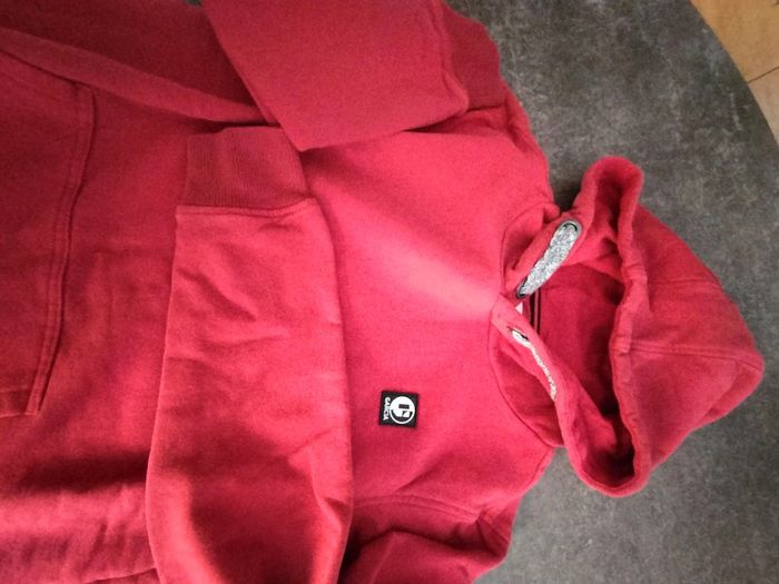 Sweat à capuche rouge Garcia - photo numéro 4