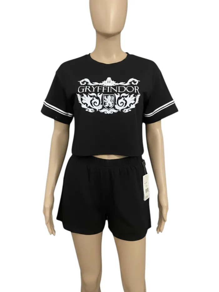Pyjama t-shirt + short Harry Potter femme Taille L Neuf