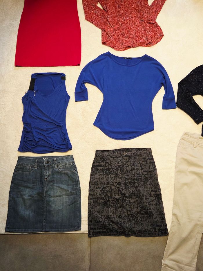 Lot de 34 articles taille 38 h&m. Morgan, naf naf - photo numéro 7