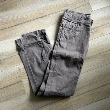 Pantalon slim gris