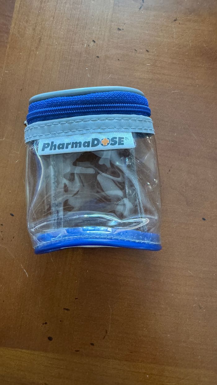 Petit sac transparant Pharma