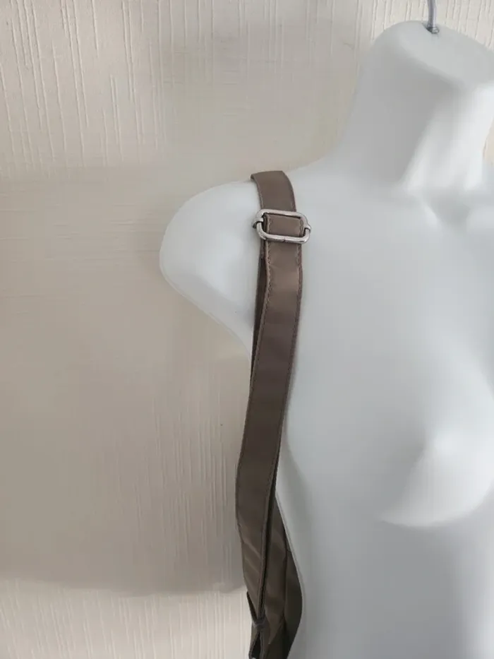 Sac à dos Lancaster gris beige - photo numéro 9