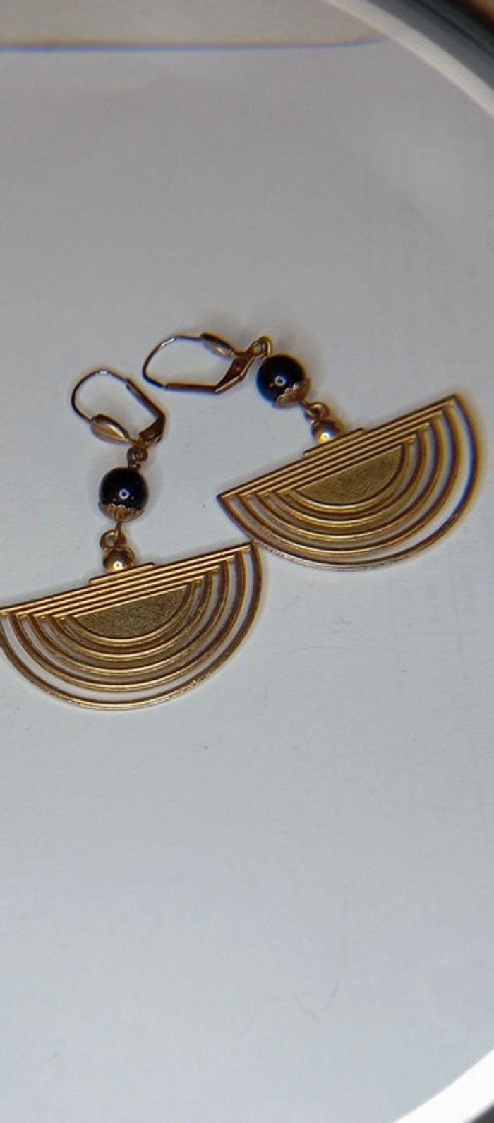 Boucles d'oreilles vintage - photo numéro 3