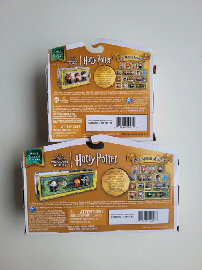 Lot de 2 Micro Magical Moments Harry Potter neufs - photo numéro 5