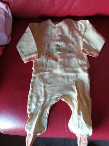 Pyjama léger jaune 6 mois