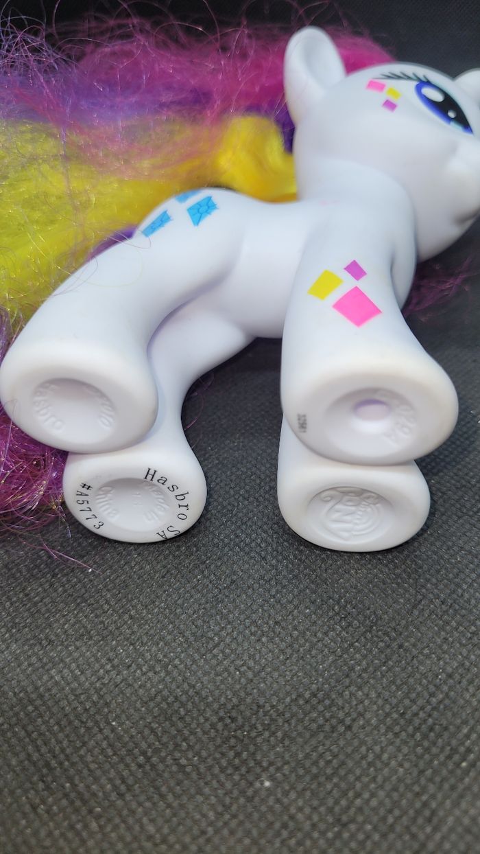 My little pony rarity rainbow haïr fashion - Hasbro - photo numéro 5