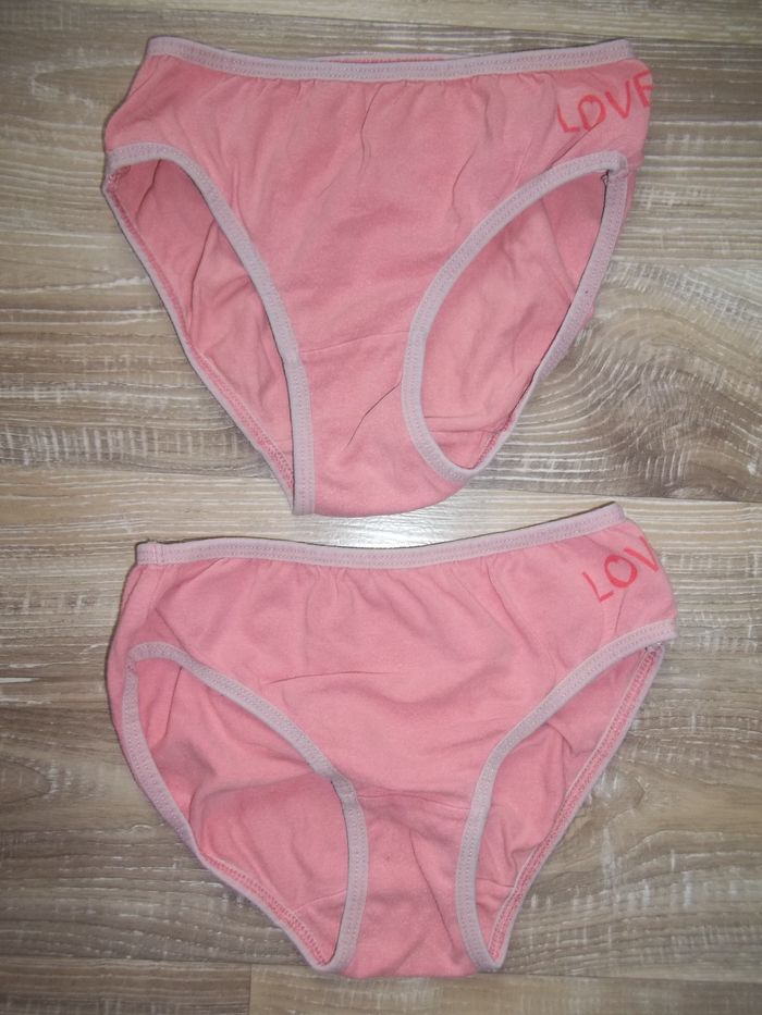 Ensemble 2 culottes - caraco rose orangé Vertbaudet 8 ans - photo numéro 4