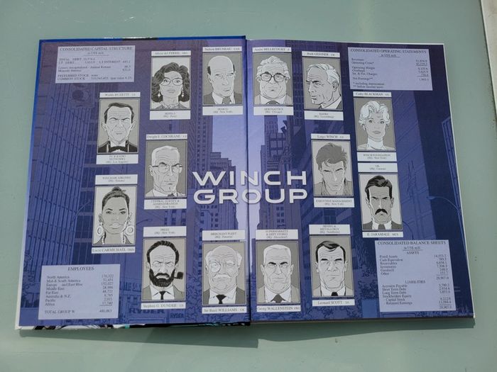 BD Largo Winch : La voie et la vertu, La Loi du Dollar, album double 20 ans tome 9 et 10 - photo numéro 9