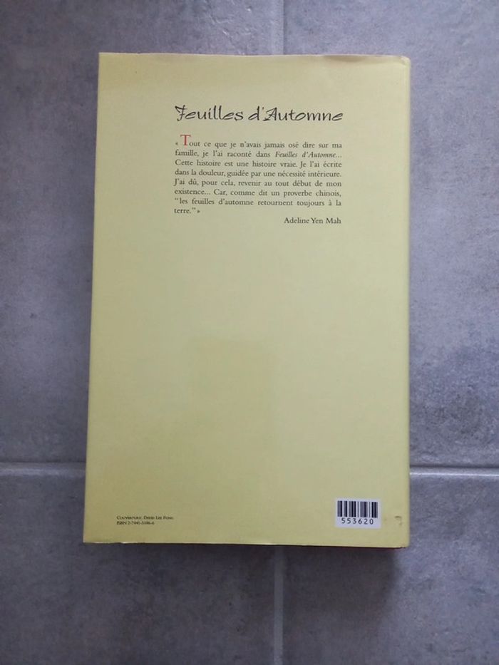 Récit Feuilles d'Automne - photo numéro 2