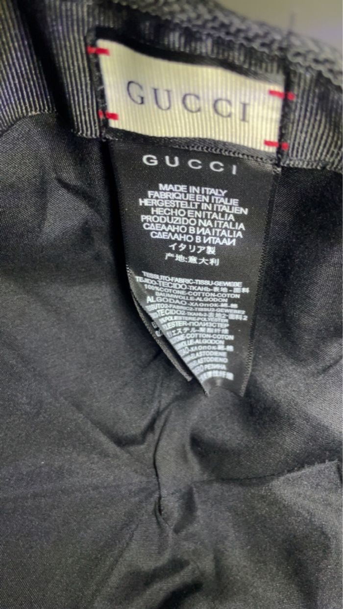 Casquette Gucci jumbo - photo numéro 2