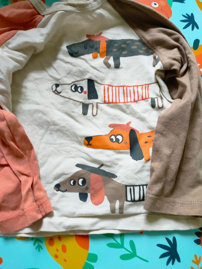 T-shirt manche longue dpam - photo numéro 3