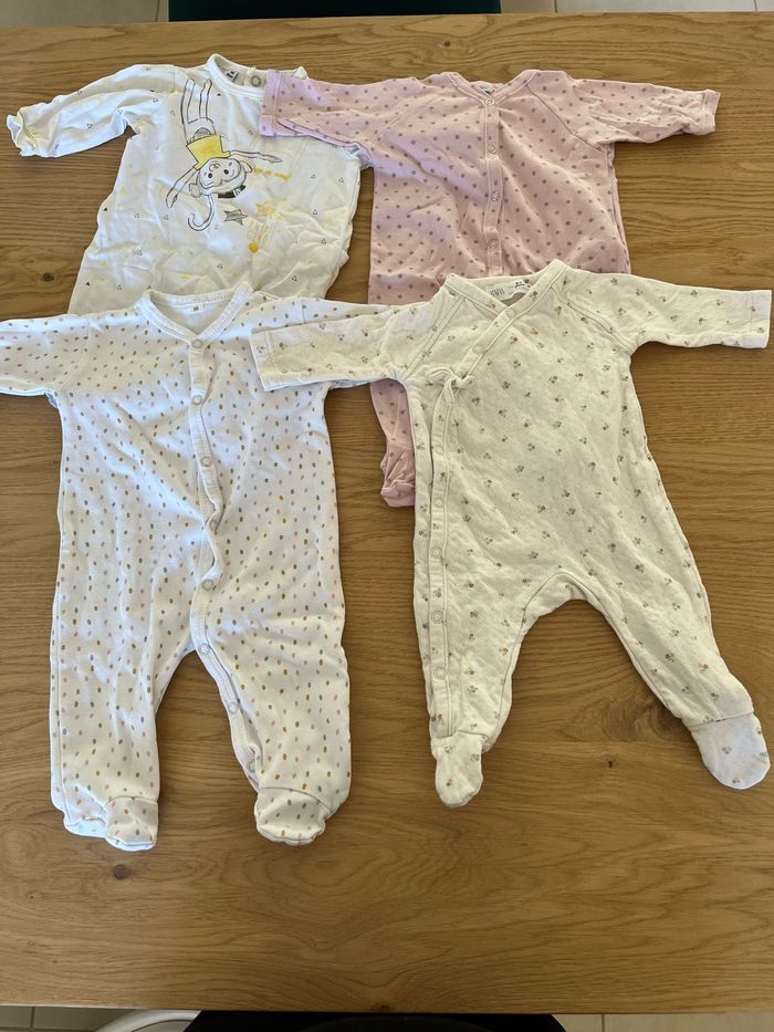 Lot de 4 Pyjamas en coton
