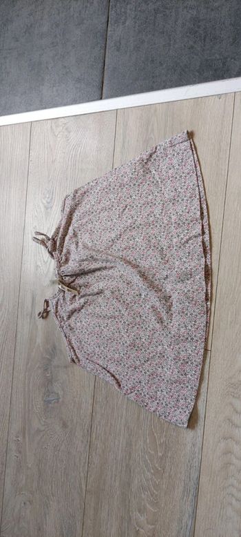 Débardeur rose fleuri, large, Okaidï, 4 ans