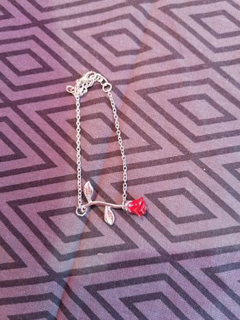 Bracelet rose rouge